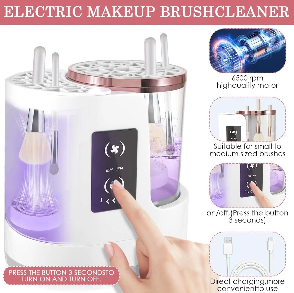 Electric Brush Cleaner – Elite Edition